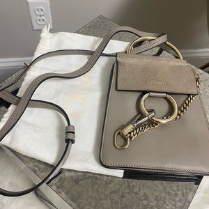 Beautiful Chloe Faye Small Cross body or bracelet bag in a great cond. 100% Auth